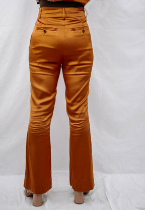 The Claiborne Pant in Viscose Charmeuse